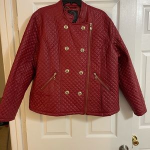 A beautiful Red staple piece jacket.